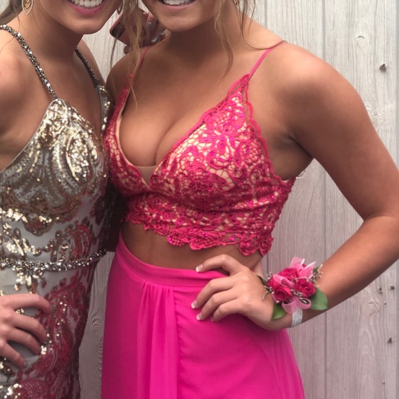 Pink Prom Dress - Picture 3 of 6